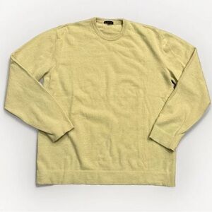 Paul Smith Women's Sweater XL Thin Angora Lambswool Crew Neck Soft Made in Italy